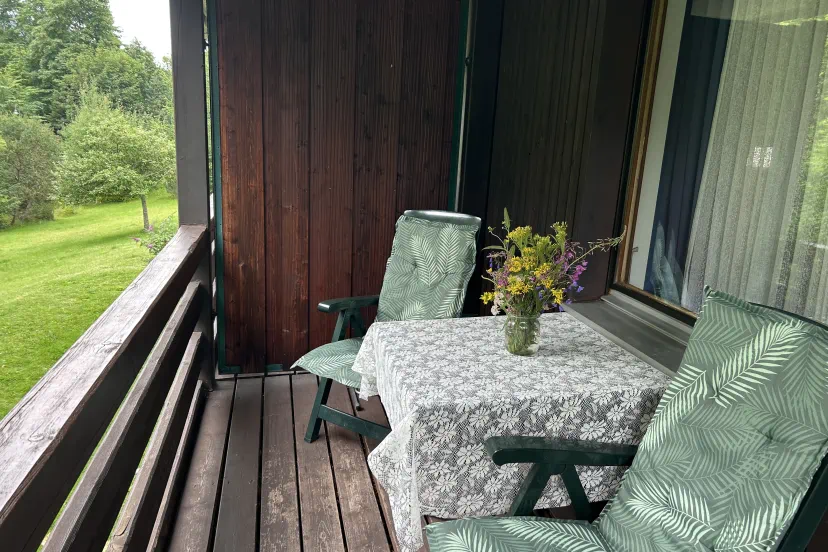 Apartment B1 Balkon