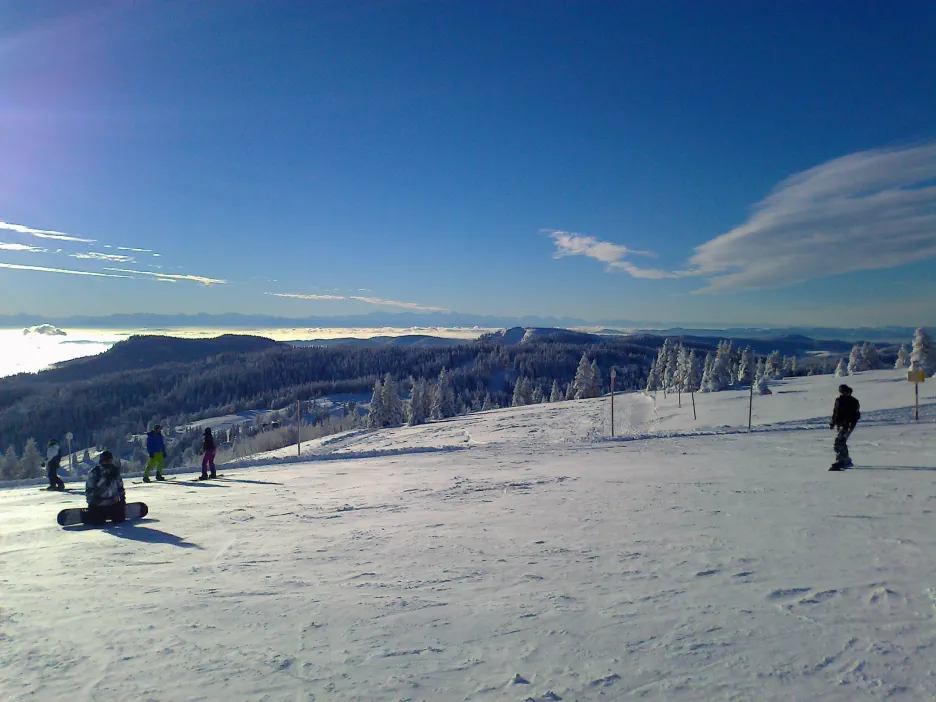 Skifahren am Feldberg